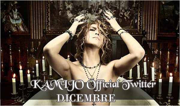 KAMIJO Twitter Dicembre